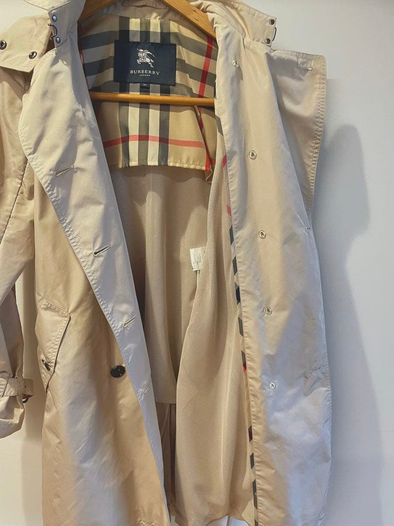 BURBERRY トレンチコート サイズ38 ベージュ　レインコート