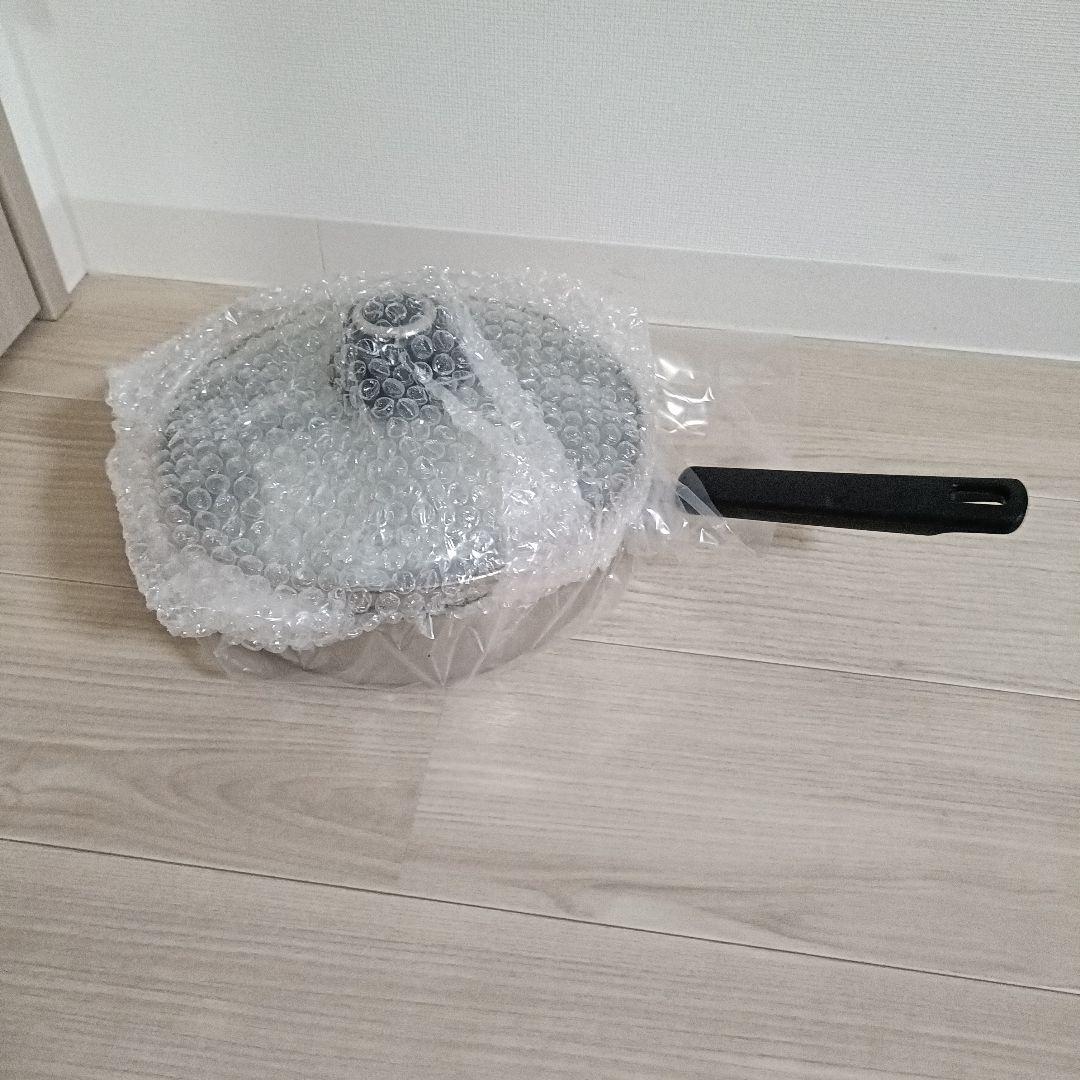 美品！タッパーシェフ・24cmディープフライパン(フタ付き)