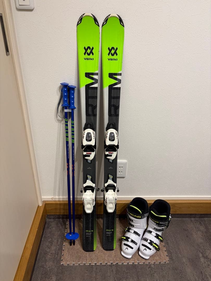 ★男の子用 4点セット メンテナンス.HOTWAX済★ salomon head