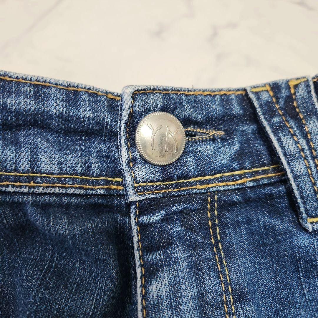 YANUK ヤヌーク　LILITH ワイドストレート デニムパンツ 26