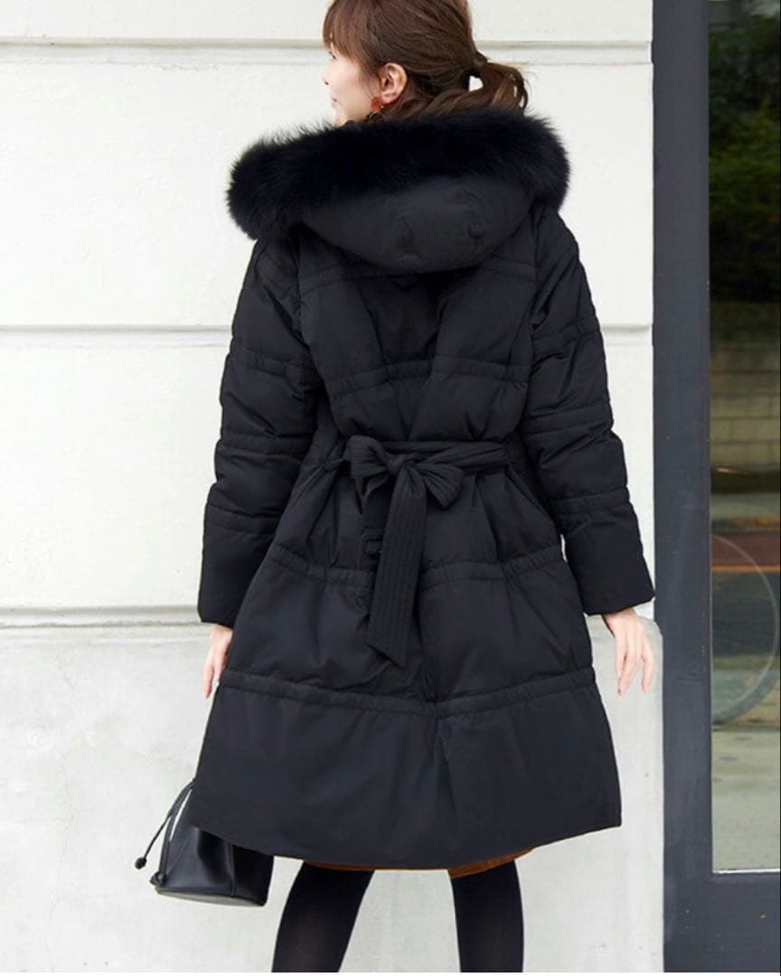 新品未使用✨S✨ルイルエブティック✨ロングダウン　フォックスファー　大きめS