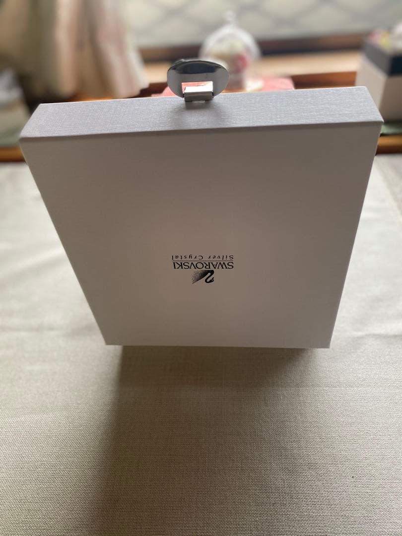 スワロフスキー　鷺（サギ）Silver heron