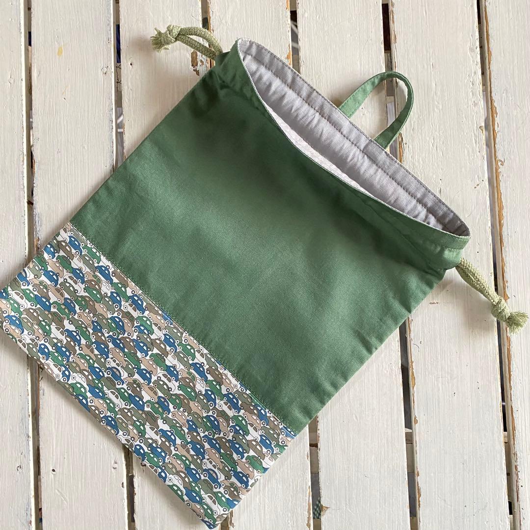 ぴょこ様⭐︎リバティプリント使用×さくらんぼワッペンレッスンバッグ他オーダー