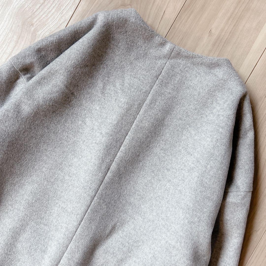 UNTITLED 高級ライン✨プレミアム 3 メイユールカシミヤノーカラーコート