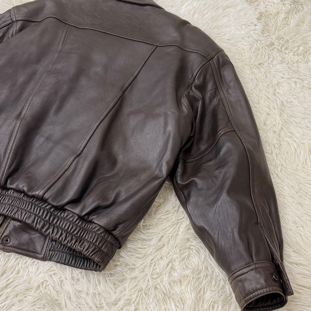 DURANTE レザージャケット　A2 羊革　LL 美品級　ヴィンテージ　極上