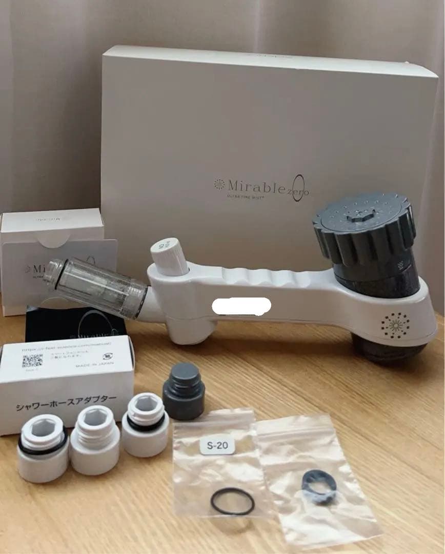 Mirable ミラブルゼロ　シャワーヘッド　付属品あり