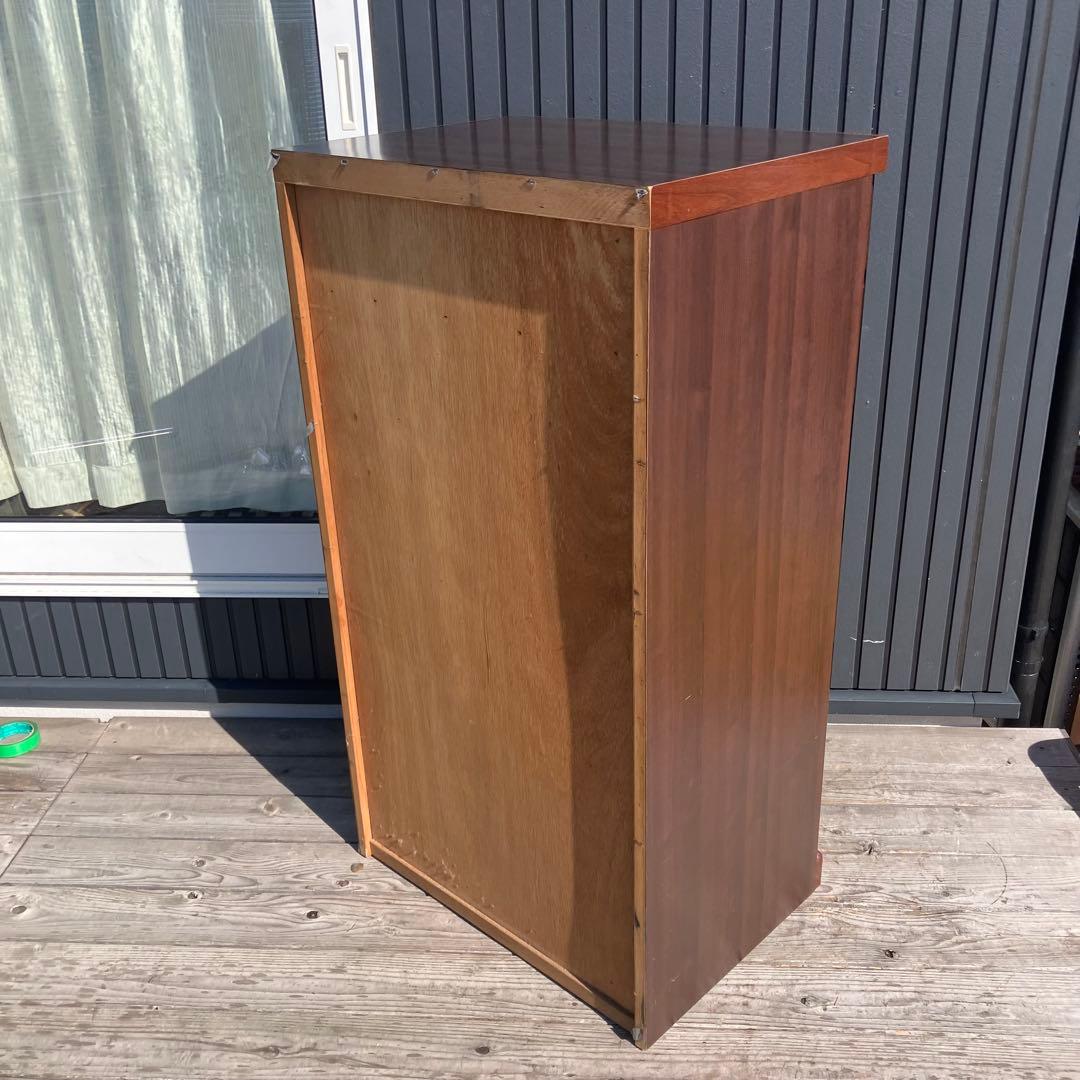 北欧レトロ 木製チェスト 6段7杯 カントリータンス 引き出し収納 古家具