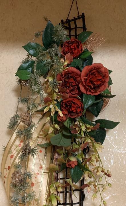 正月用　フラワーアレンジメント