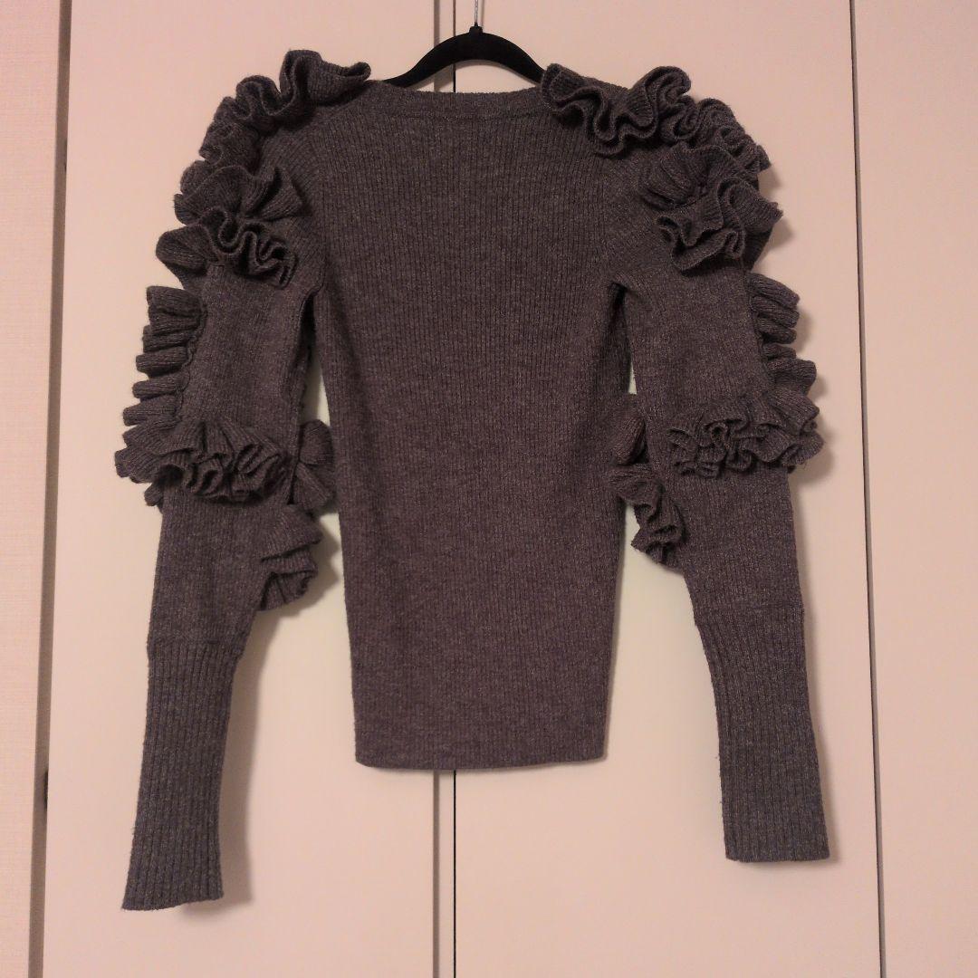 【Bibiy】bibiyビビィ♡正規品FLORENTINA FRILL KNIT
