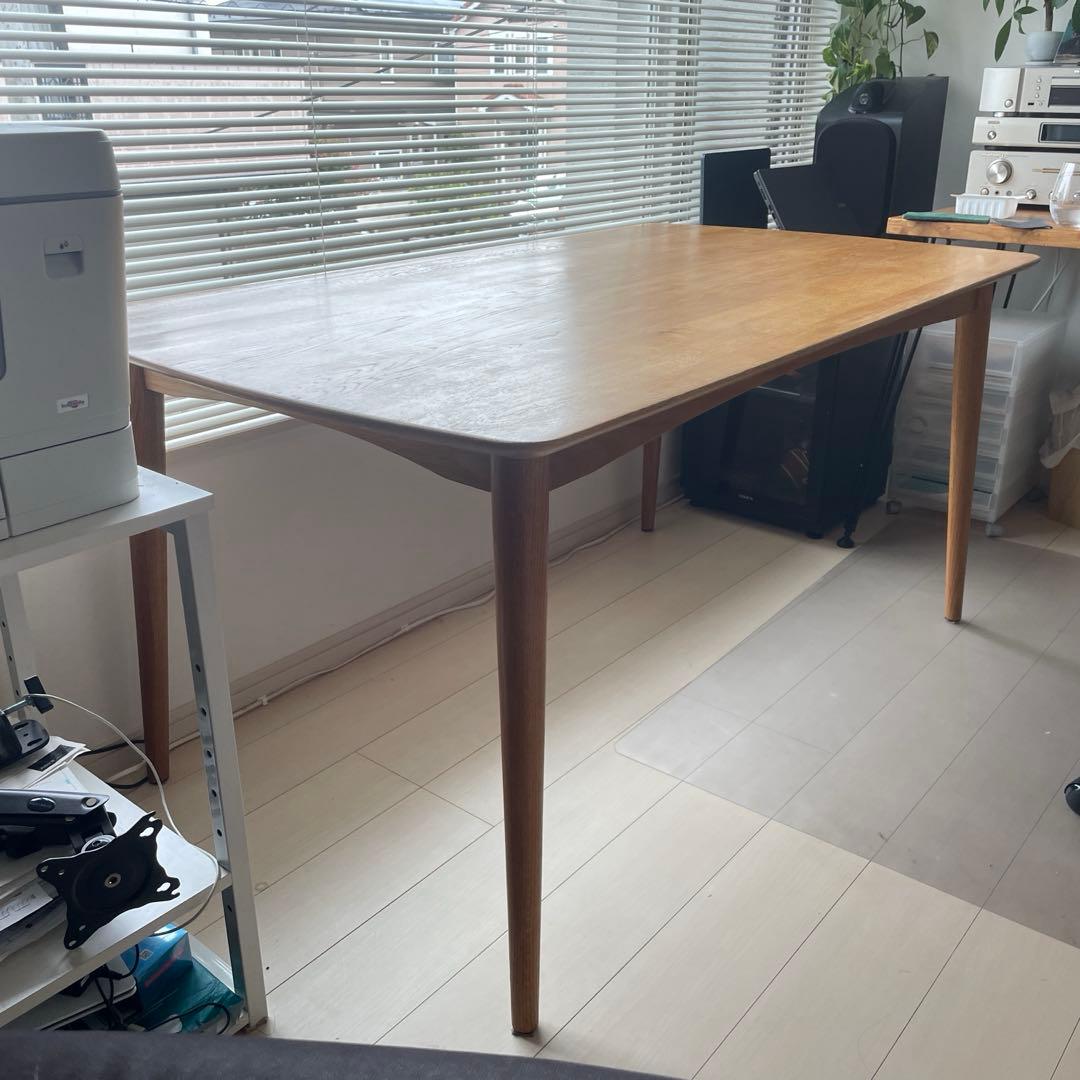 大塚家具 ダイニングテーブル　幅150cm シネマ　レッドオーク