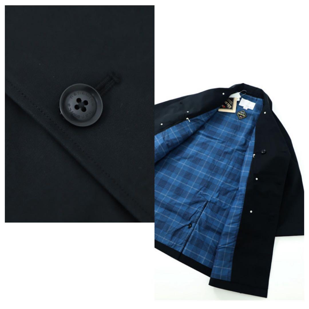 【nanamica】ゴアテックス 2Lコットンブレステッドダブルコートブラック