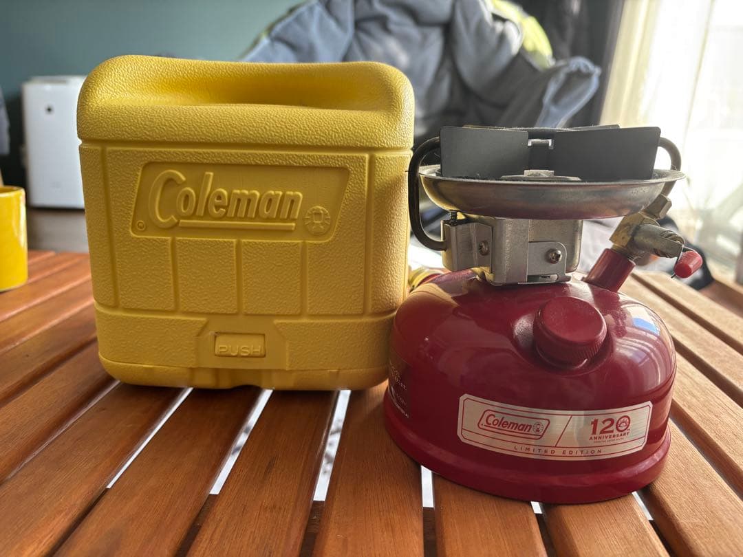 Coleman 120 バーナー ケース付き