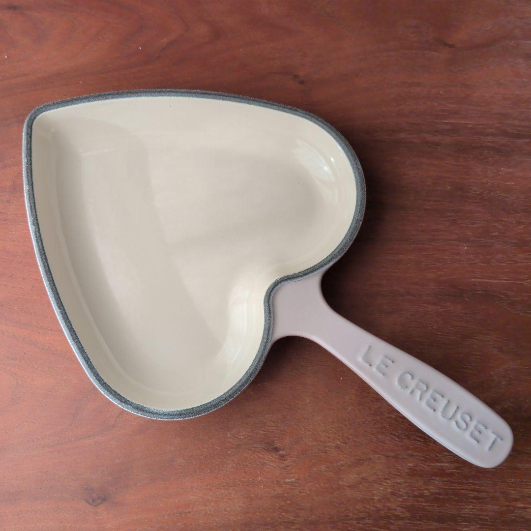 LE CREUSET スキレットダムール シェルピンク 16cm ハート型
