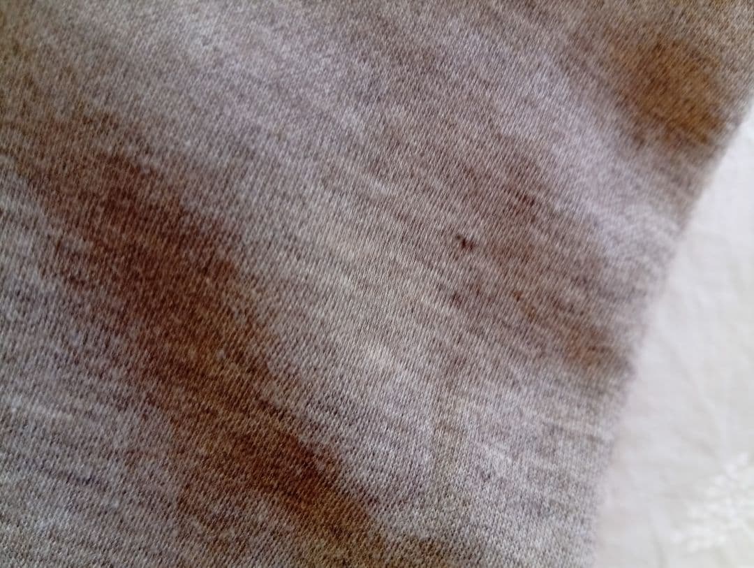 プリスティンジャケット　ヤク混　　オーガニックコットン　中綿　コットンボール柄