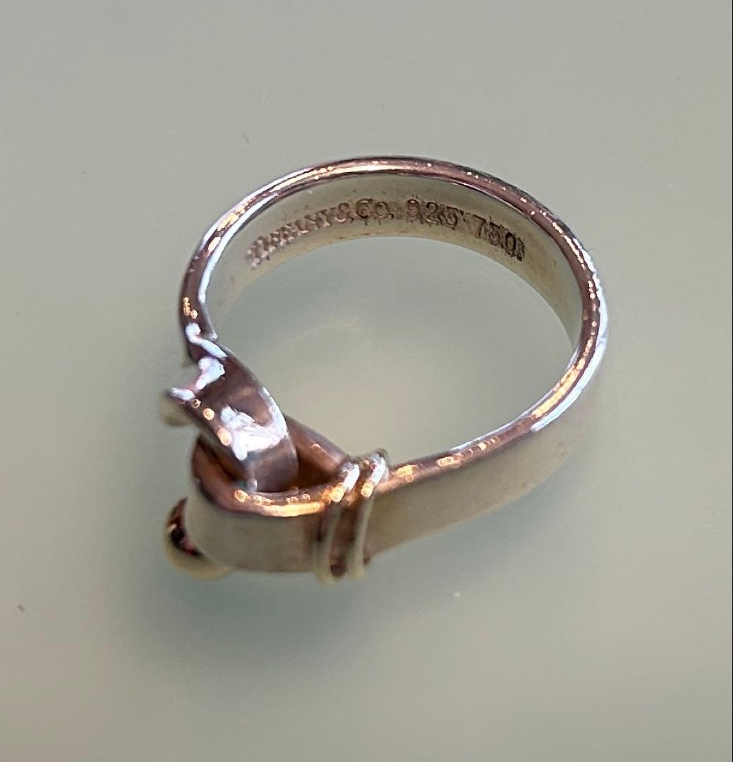 Tiffany & Co. フック&アイシルバー925 ゴールドリング