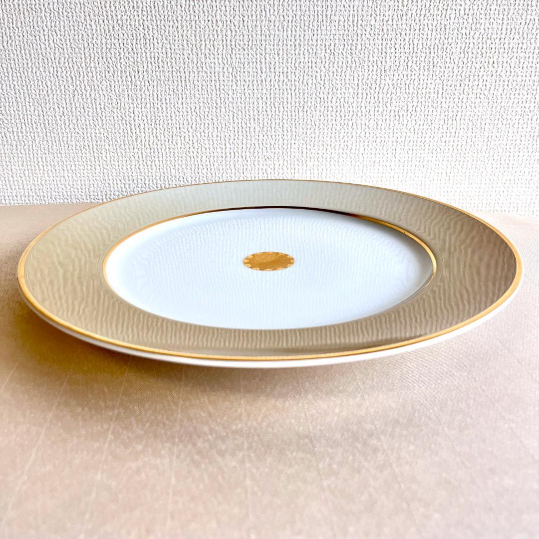 ★新品未使用 ★フランス製シャビーシックなディナープレート 4枚