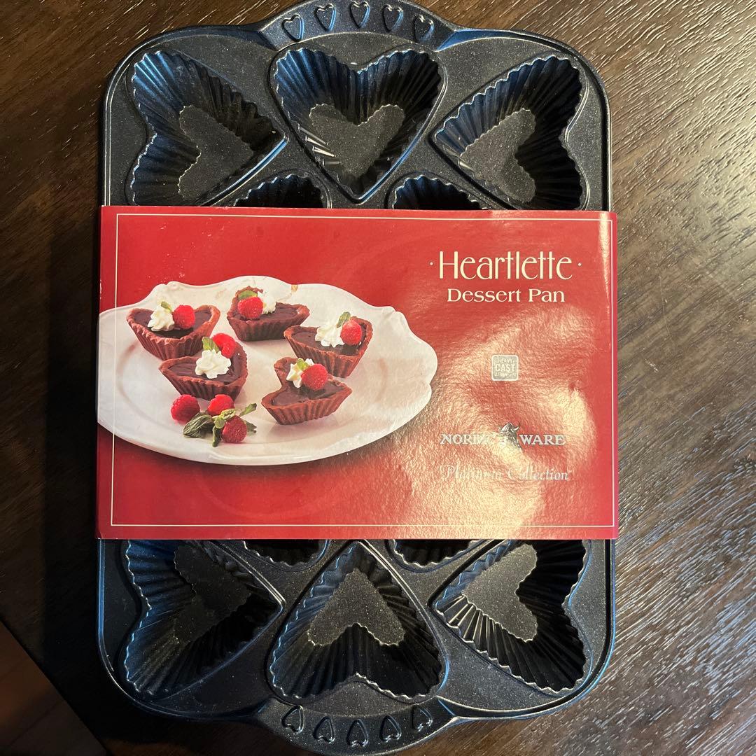 【未使用】NORDIC WARE ノルディックウェア ハートタルト型
