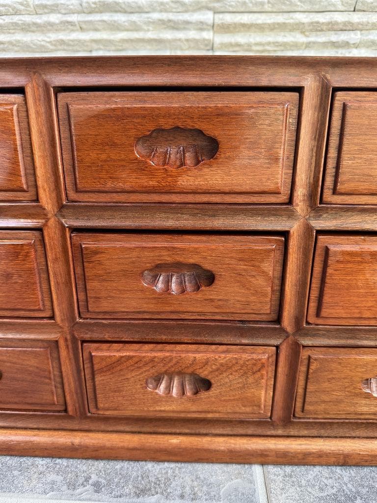 花梨　唐木　薬箪笥　小箪笥　ミニチェスト　小引出し　高級家具