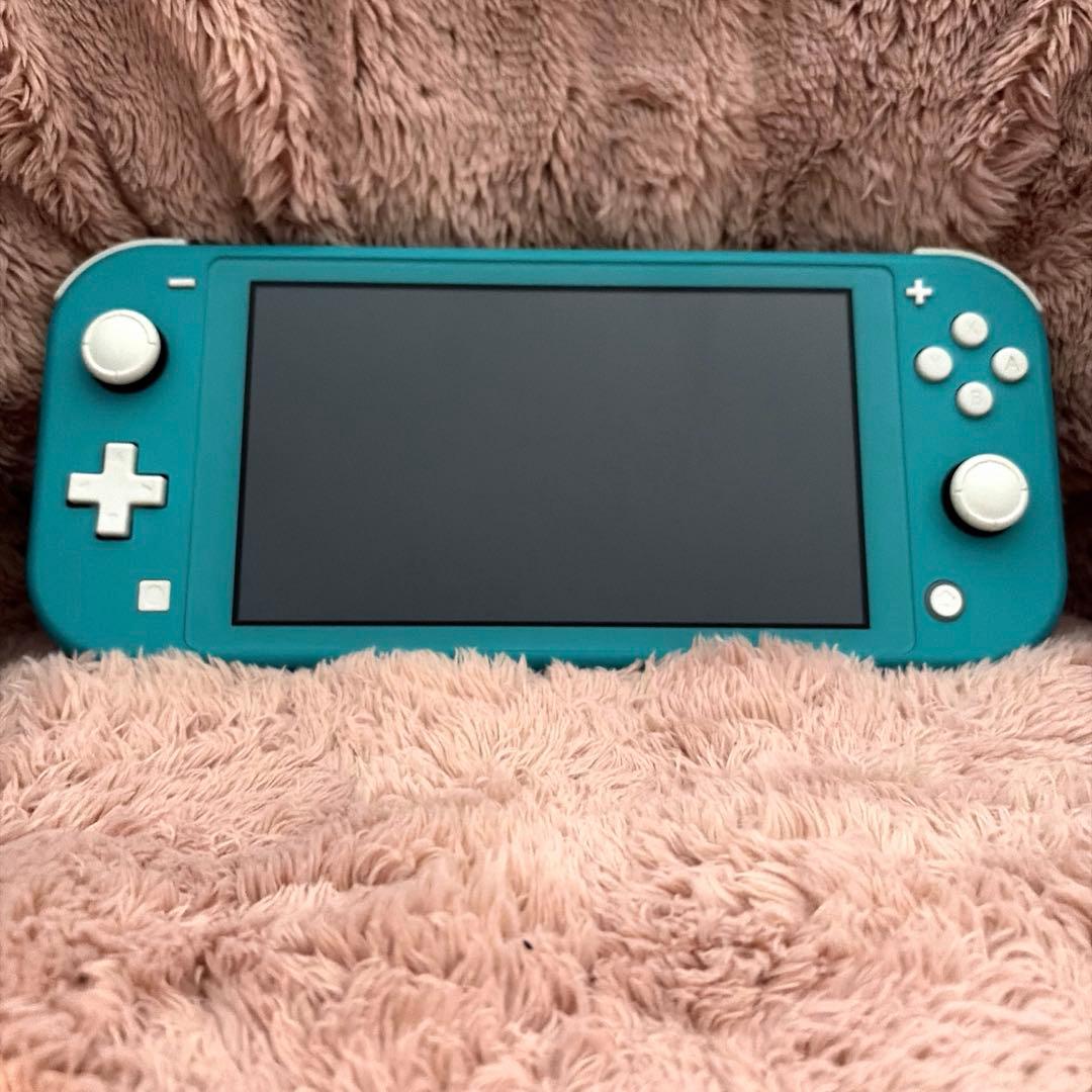 Nintendo Switch Lite ターコイズ + ゲーム + ケース