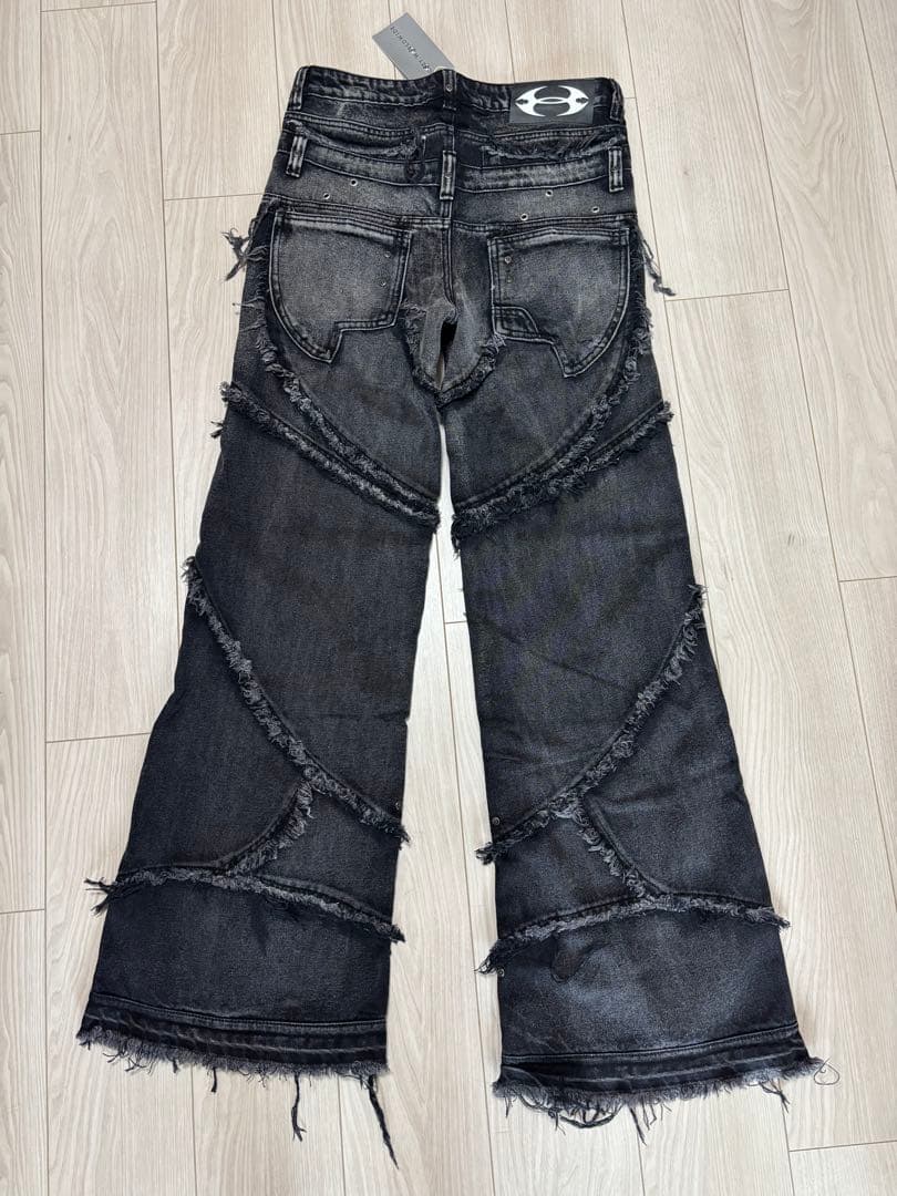 cozy worldwide buggy flare デニムパンツMサイズ