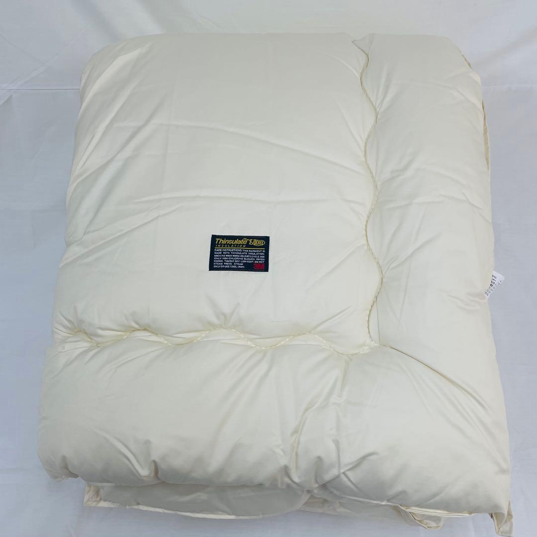 シンサレート ウルトラ 掛布団 シングル 日本製 防ダニ 抗菌防臭 アイボリー