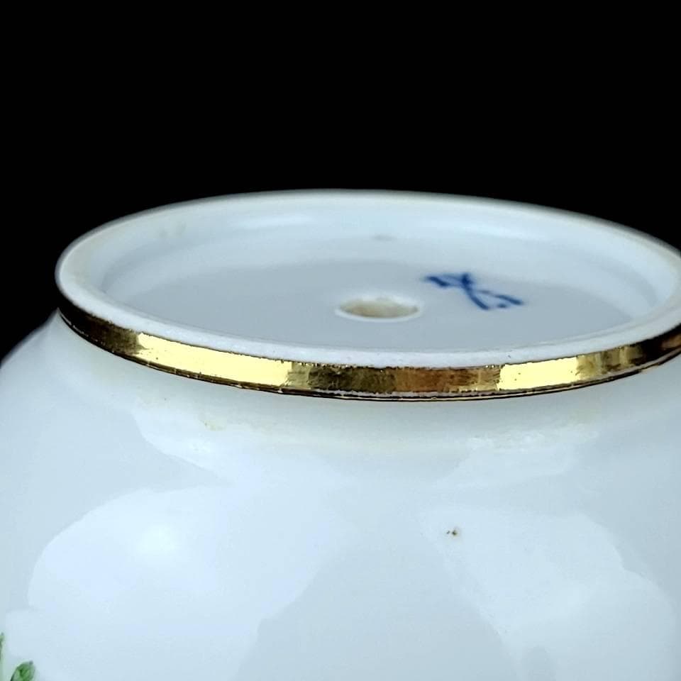 ☆良品☆マイセン　ベーシックフラワー　一つ花　キャッシュポット　植木鉢