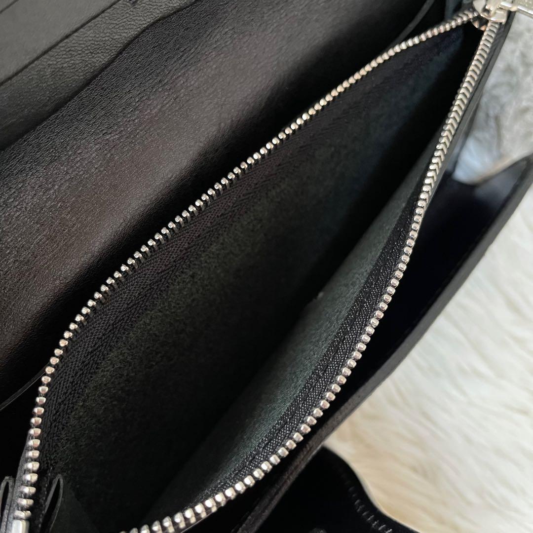 【新品未使用】ALUZUNI アルズニ　エレファントレザー　象革　長財布