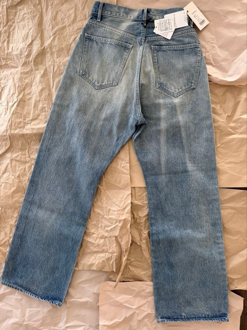 パンツ AURALEE SELVEDGE FADED HEAVY DENIM 25AW