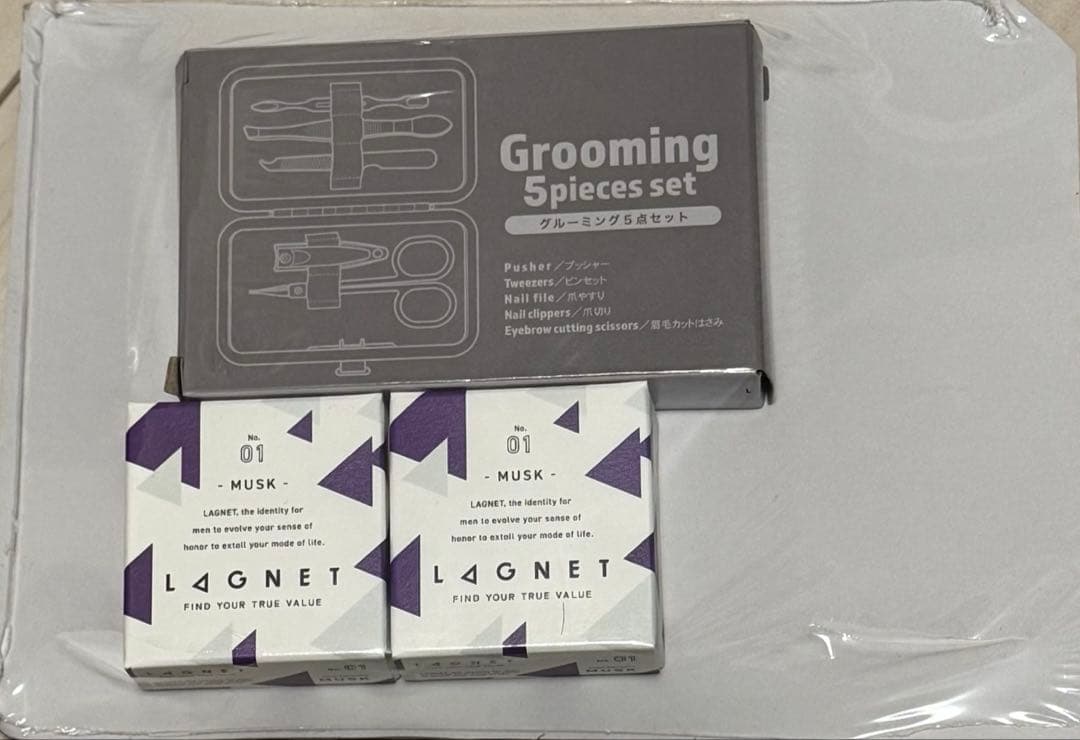 【シュリンク付き】LAGNET ラグネット 香水 グルーミング5点セット付き
