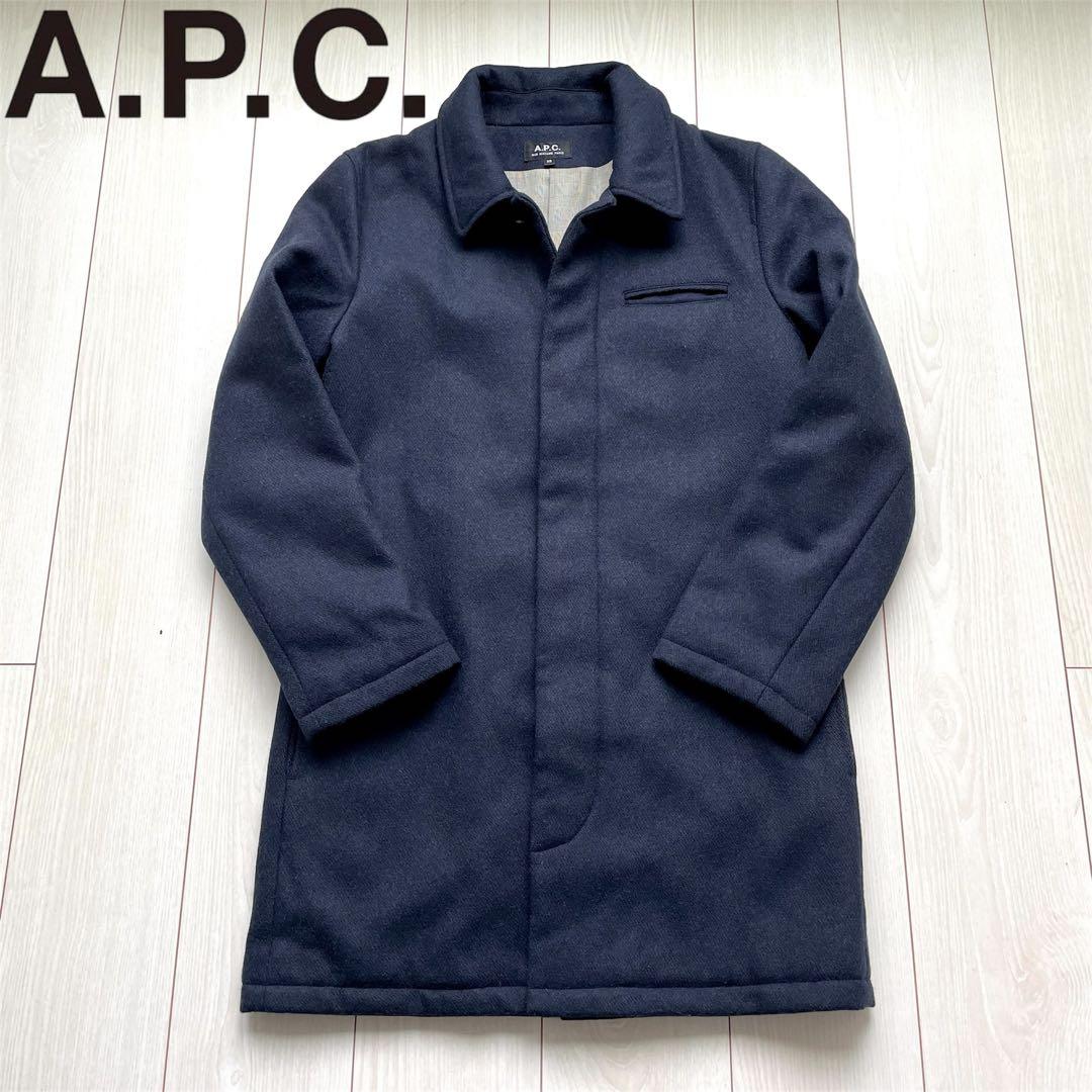 24時間以内発送　APC ウール　ステンカラーコート　コート　アーペーセー