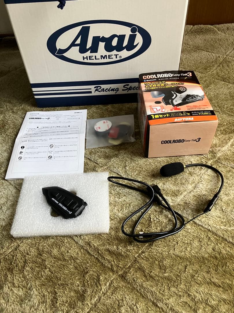 Arai フルフェイスヘルメット インカム付き