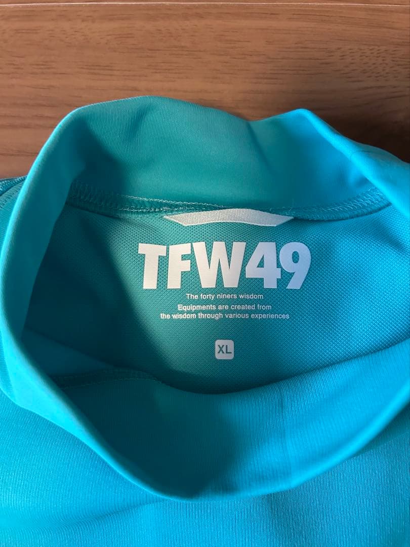 TFW49 モックネック　Tシャツ ミント
