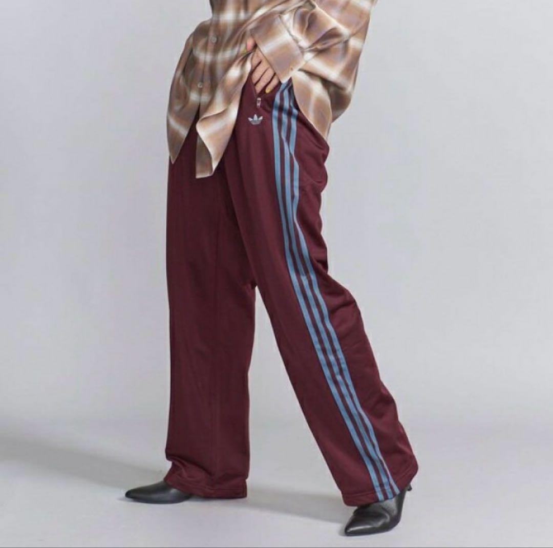 adidas ベッケンバウアー ジェンダーニュートラル トラックパンツ マルーン
