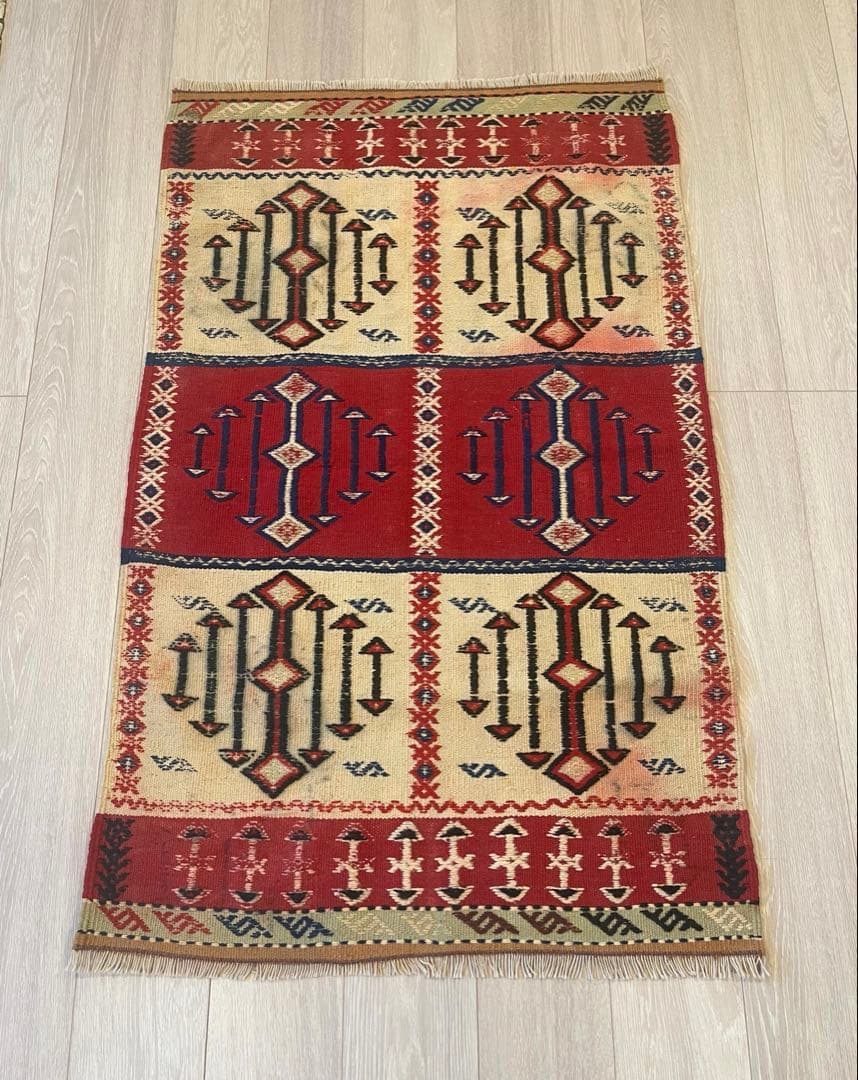 vintage キリムラグ　ヴィンテージ