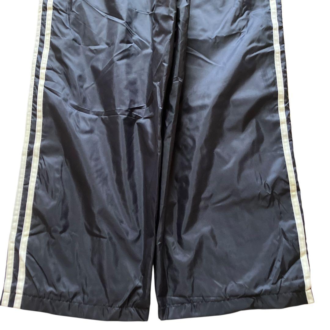 新品90s極太 old adidas バギーナイロントラックパンツ HIPHOP