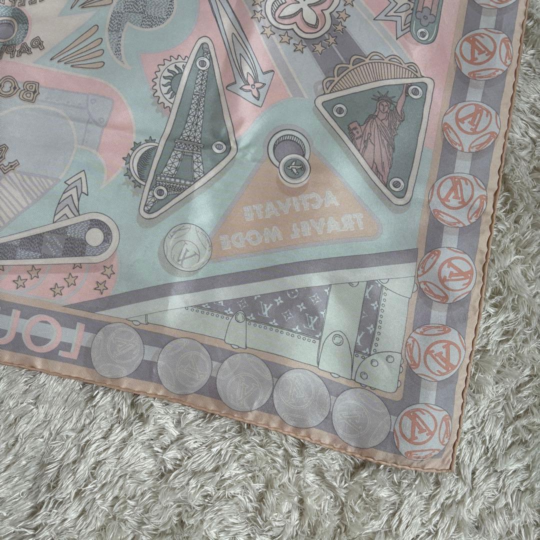 美品✨LOUIS VUITTON アーケードゲーム　スカーフ　カレ90