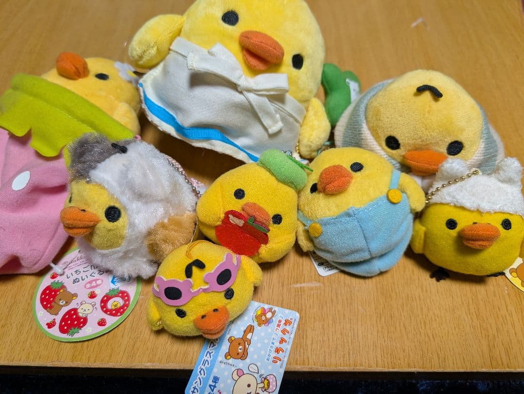 キイロイトリ　ぬいぐるみまとめ売り