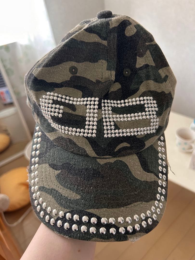 BEEDENキャップの迷彩柄