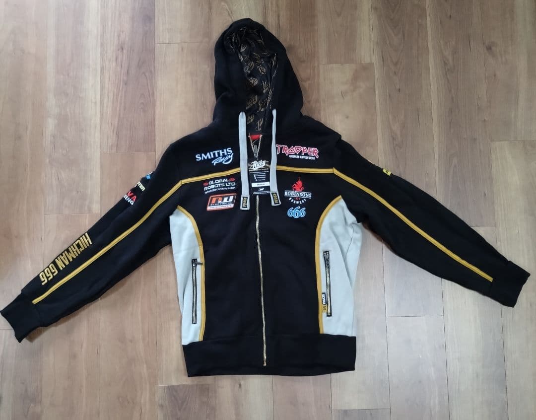 Iron Maiden Trooper アイアン・メイデン フード付きパーカー