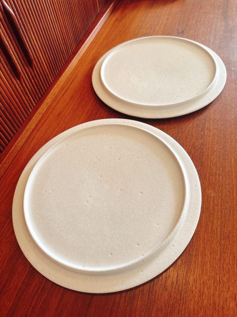 船串篤司 プレート 白 24cm 2枚セット