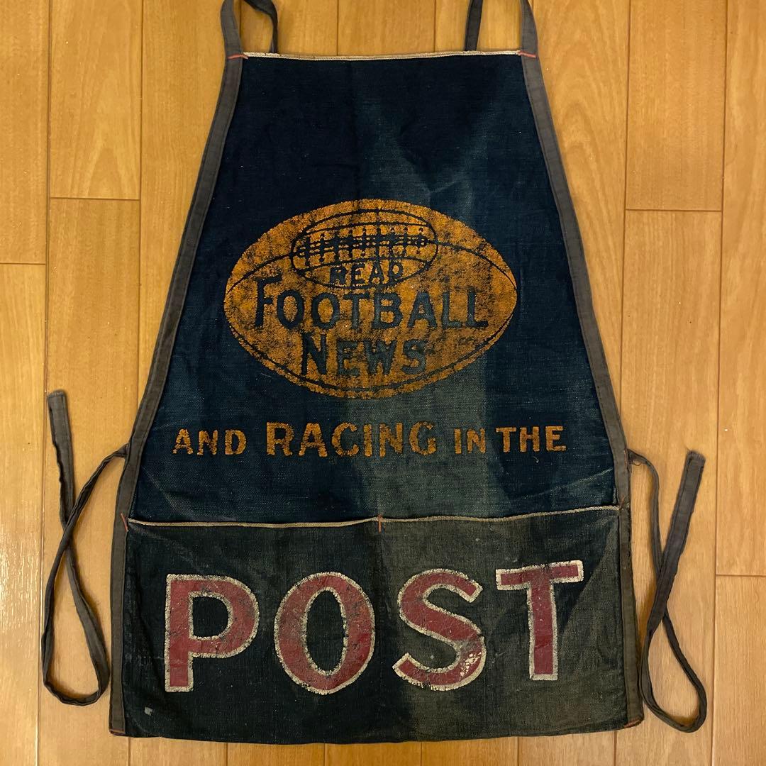 【30'sヴィンテージ】ニュースボーイ デニム エプロン