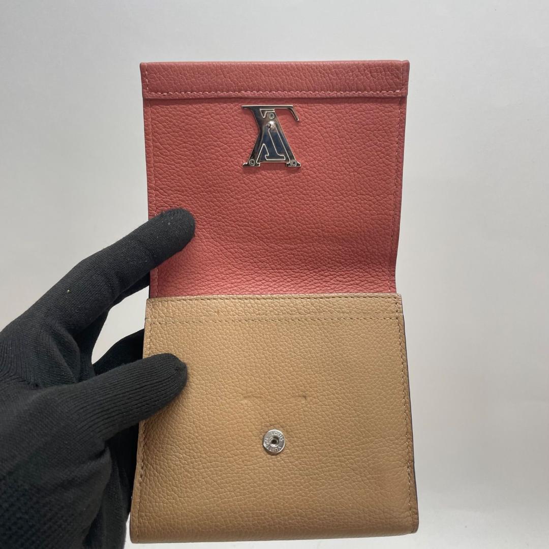 364 ルイヴィトン ポルトフォイユ・ロックミー 折り財布 ヴューローズ