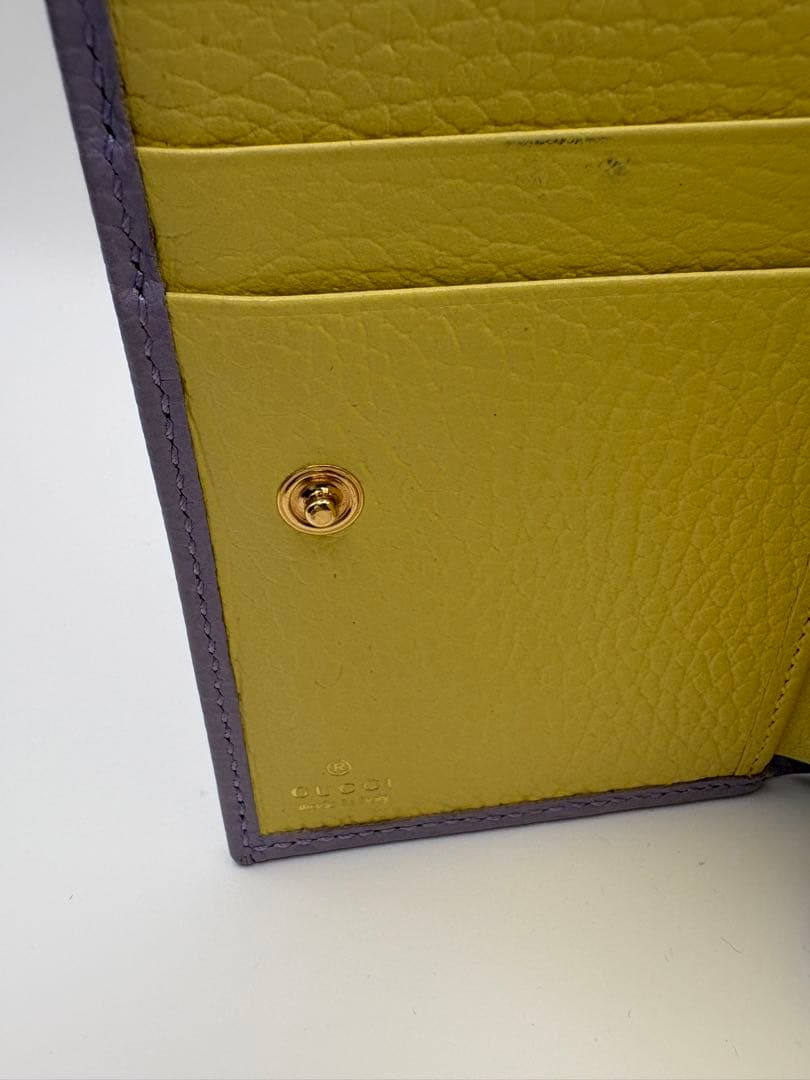 GUCCI ダブルG 二つ折り財布