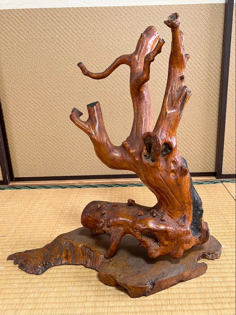 天然木　流木　置物