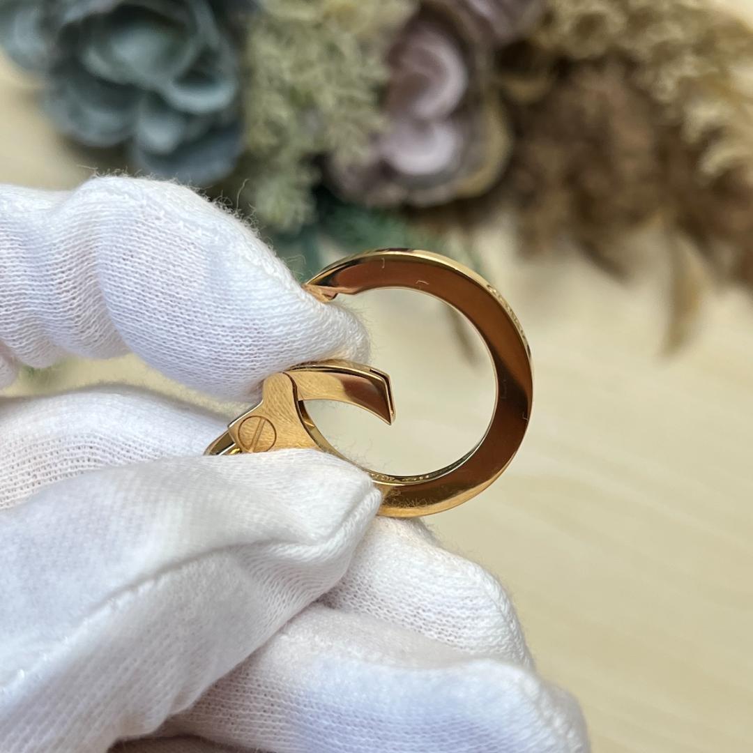 セリーヌ CELINE トリオンフ ゴールド バッグチャーム キーホルダー