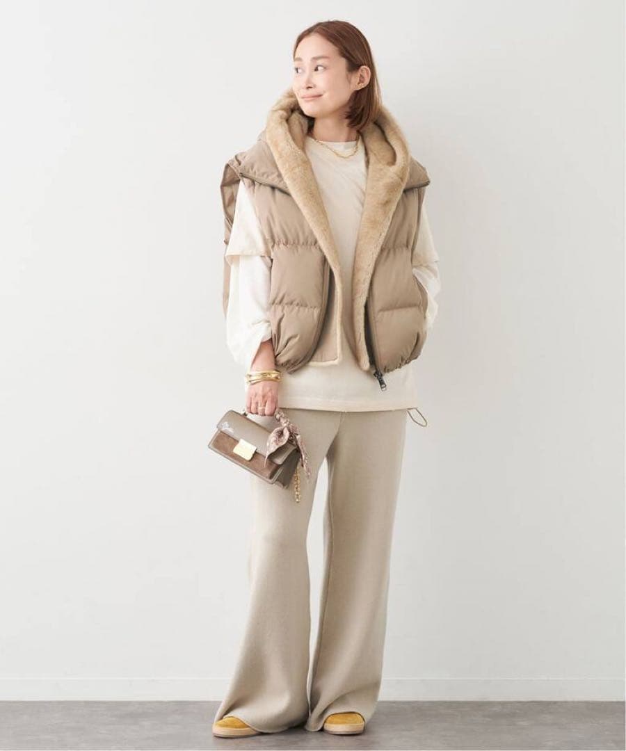 DeuxiemeClasse★今季新品MY WHITE/マイホワイトダウンベスト