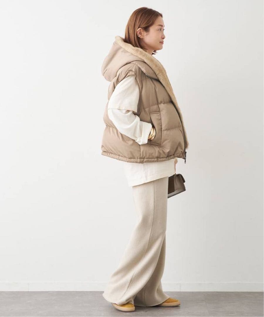 DeuxiemeClasse★今季新品MY WHITE/マイホワイトダウンベスト