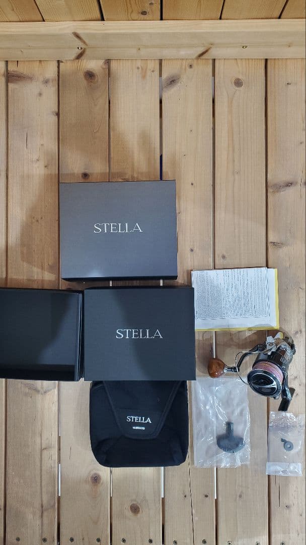 【極美品】☆22ステラ4000XG☆ウォーターランドウッドノブ★