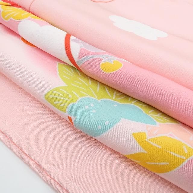 新品 仮絵羽 七五三 ７歳 女の子 ハーフ成人式 正絹 着物 四つ身 4637