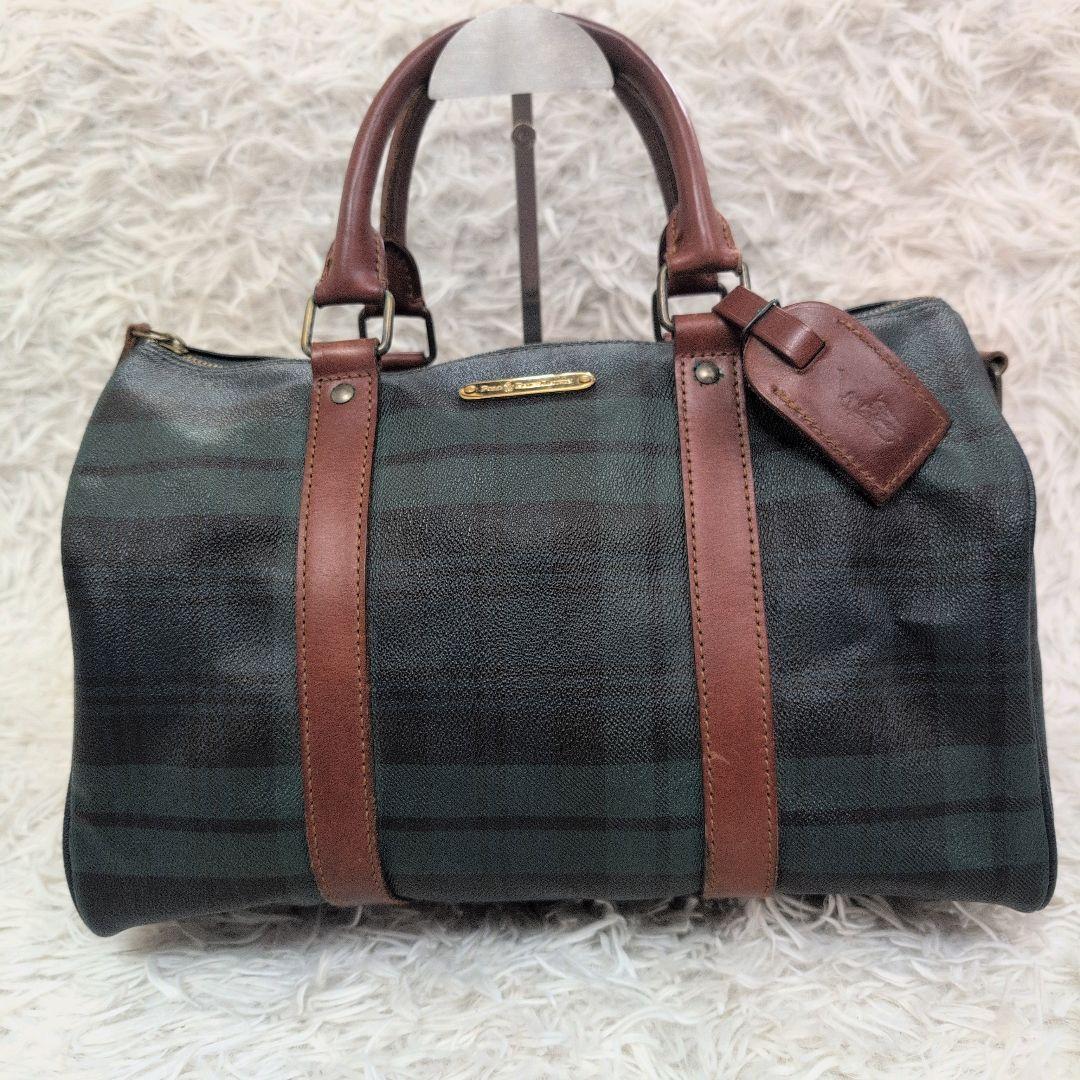 バッグ TakumaRALPHLAUREN mini boston bag PVC